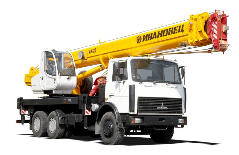 КС 45717а 1Р ОВОИД автокран 25т МАЗ 6312