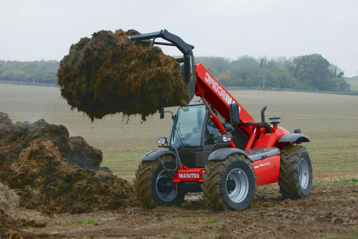 сельхоз навеска на телескопический погрузчик Manitou