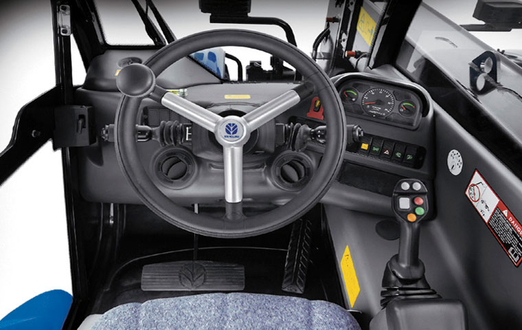 кабина телескопического погрузчика New Holland