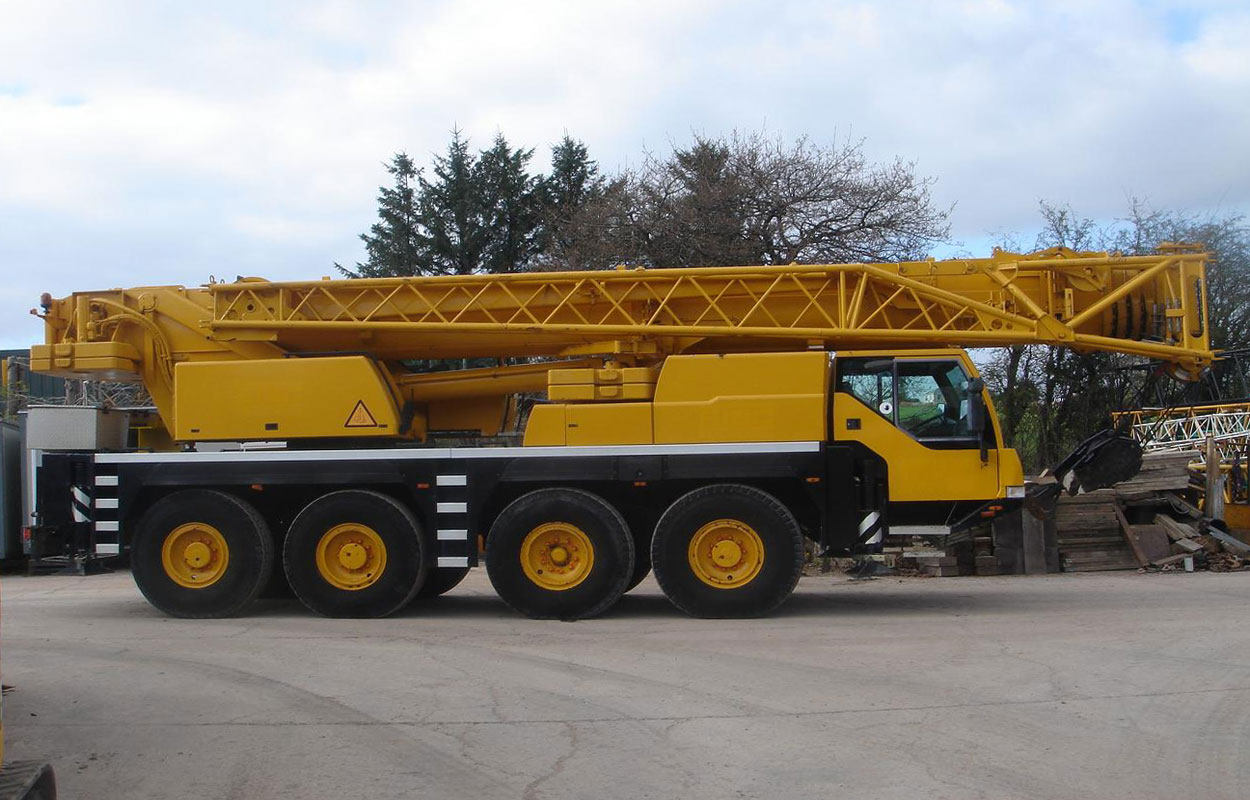 четырехмостовой автокран Liebherr 60 т