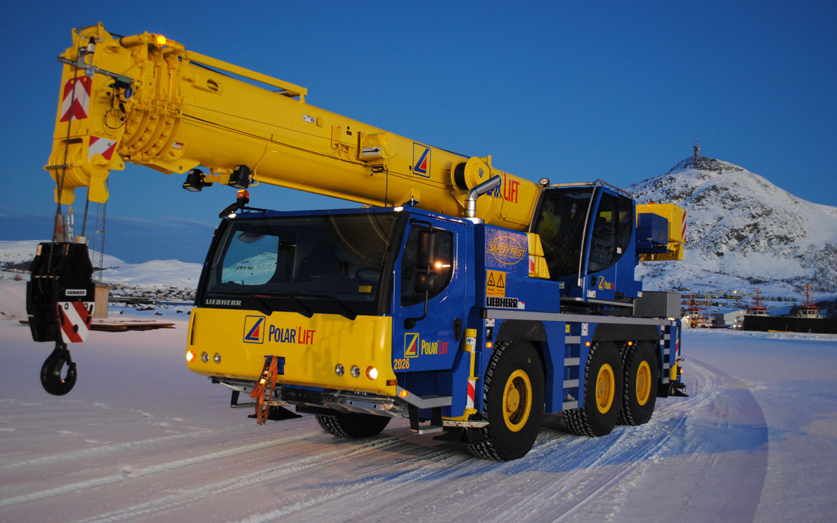 колесный автокран 50 тонн Liebherr 1050 LTM