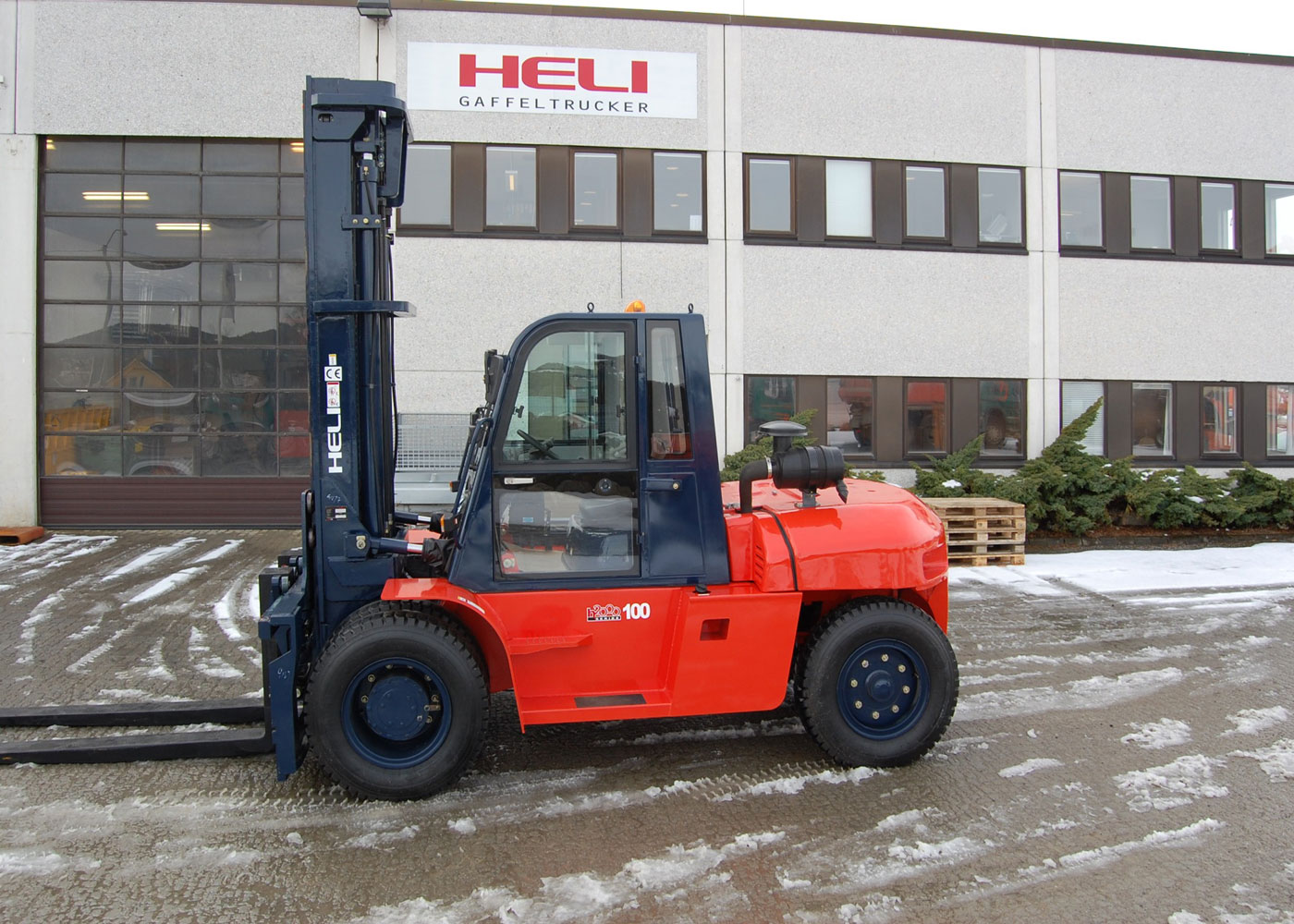 heli cpcd 100 10тонн
