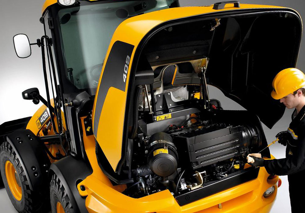 фронтальный погрузчик JCB 409