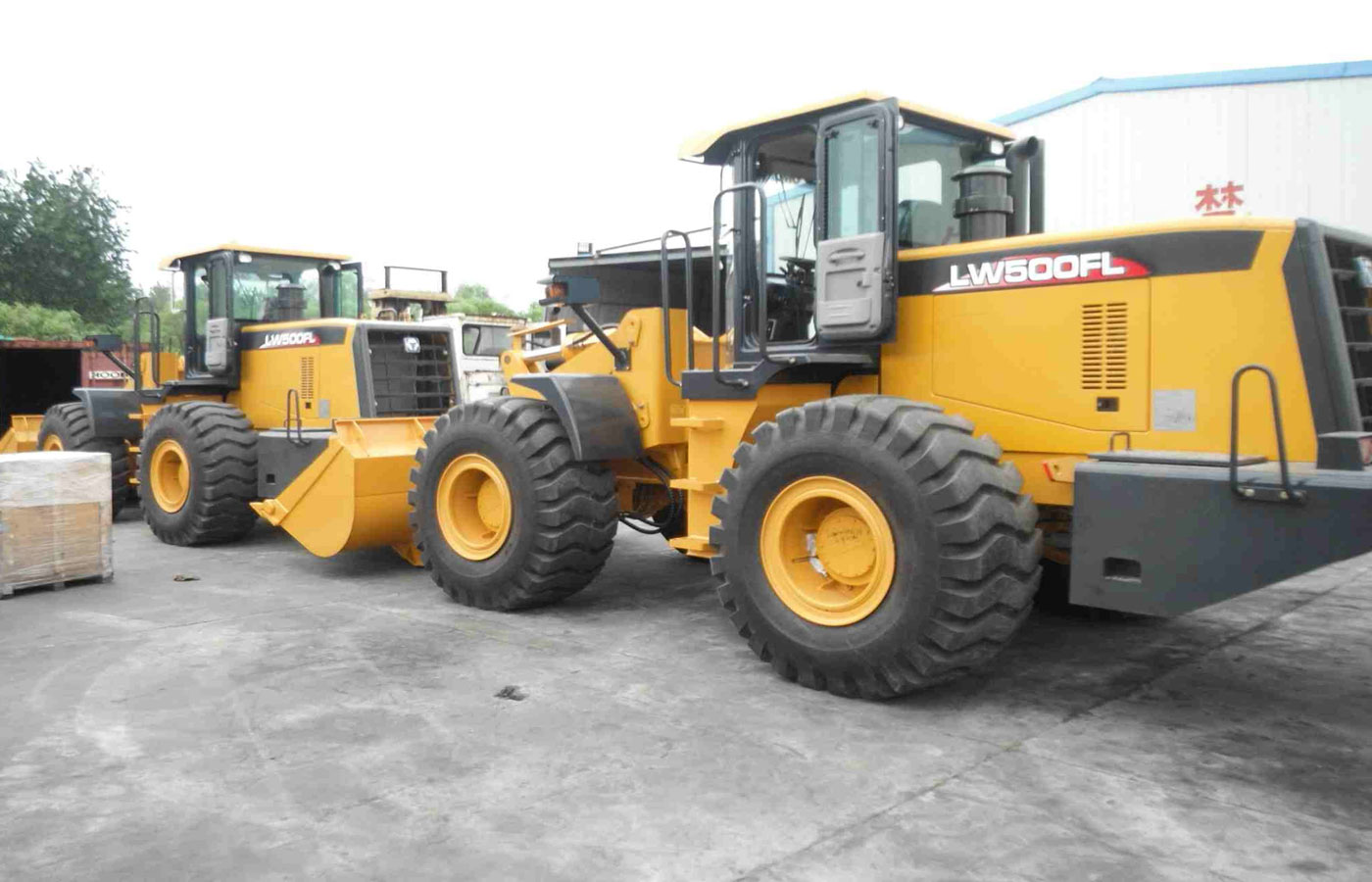 китайский 5-тонный погрузчик XCMG LW500f