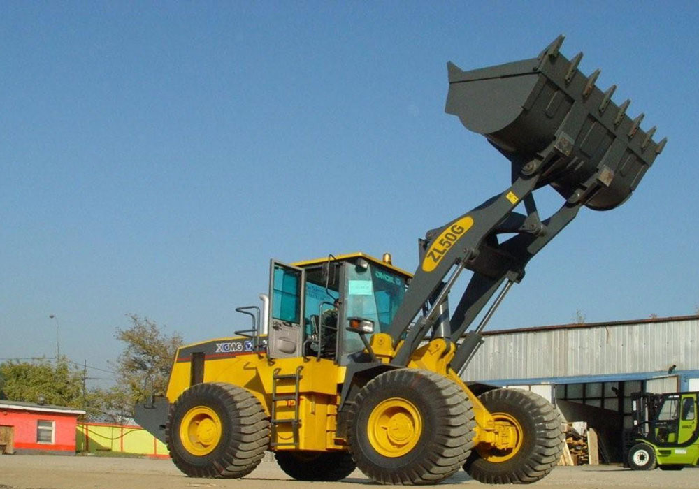 одноковшовый фронтальный пневмоколесный погрузчик XCMG ZL50g