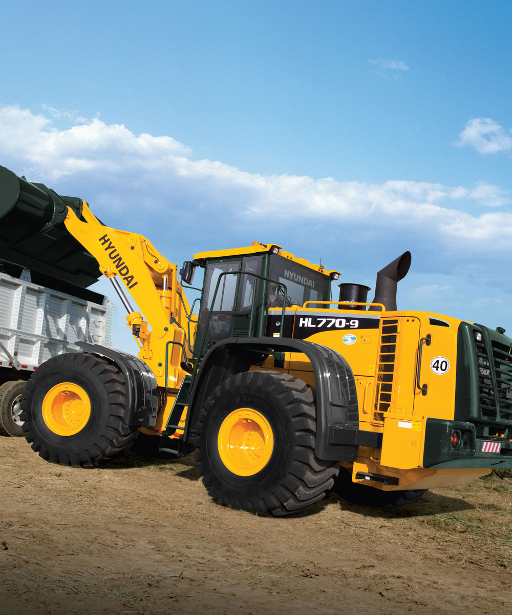 колёсный погрузчик Hyundai HL770 9s
