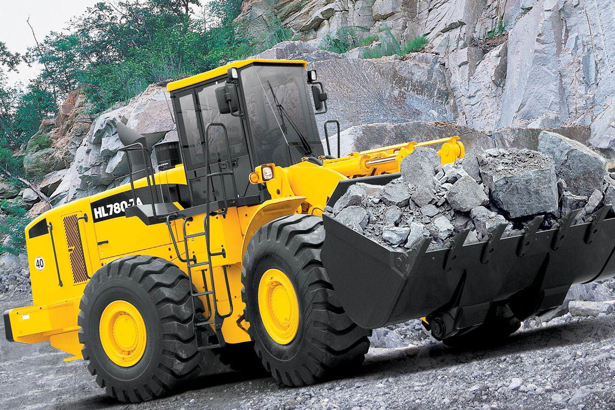 карьерный погрузчик Hyundai HL780 7a