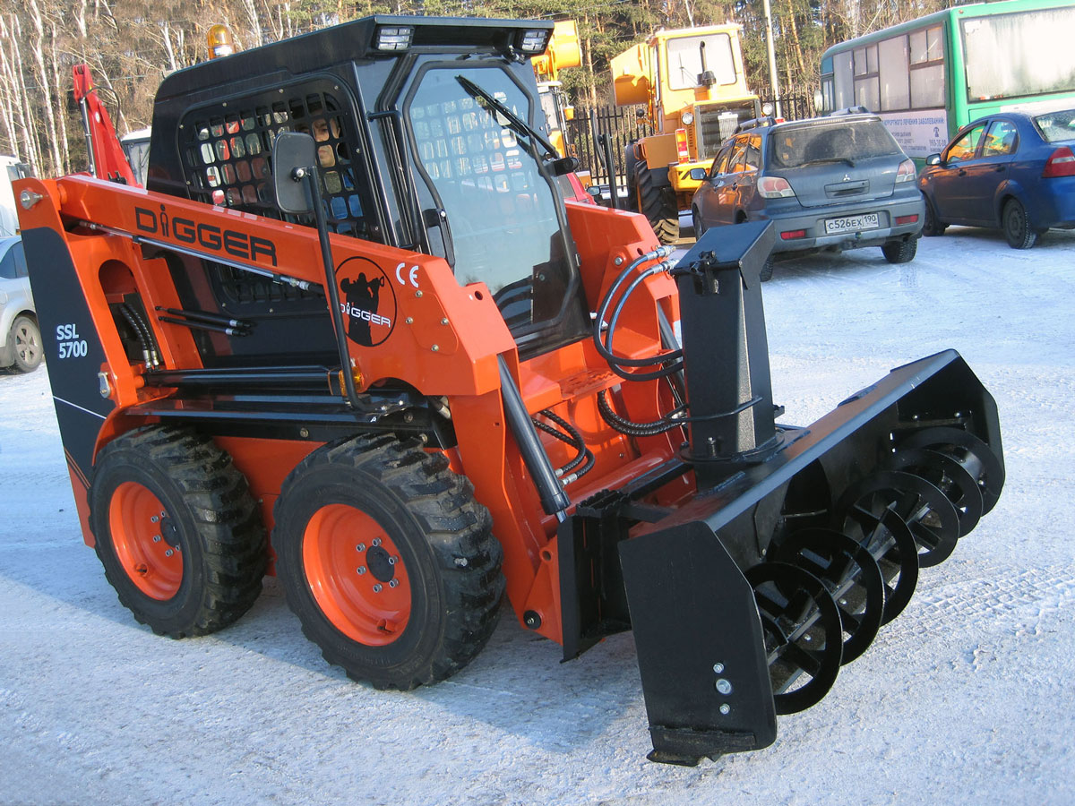 шнековый мини погрузчик Digger SSL 5700