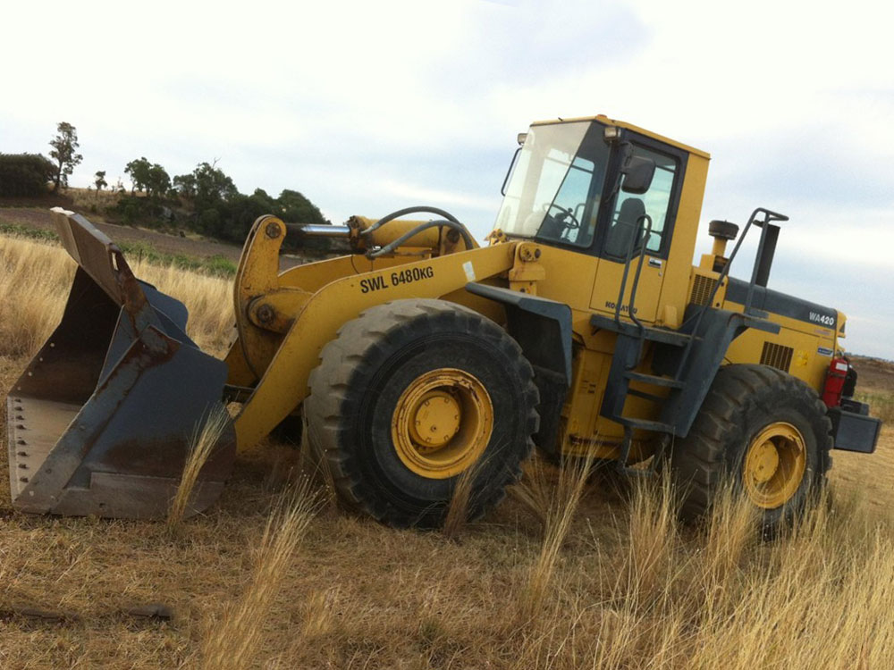 фронтальный погрузчик Komatsu WA420