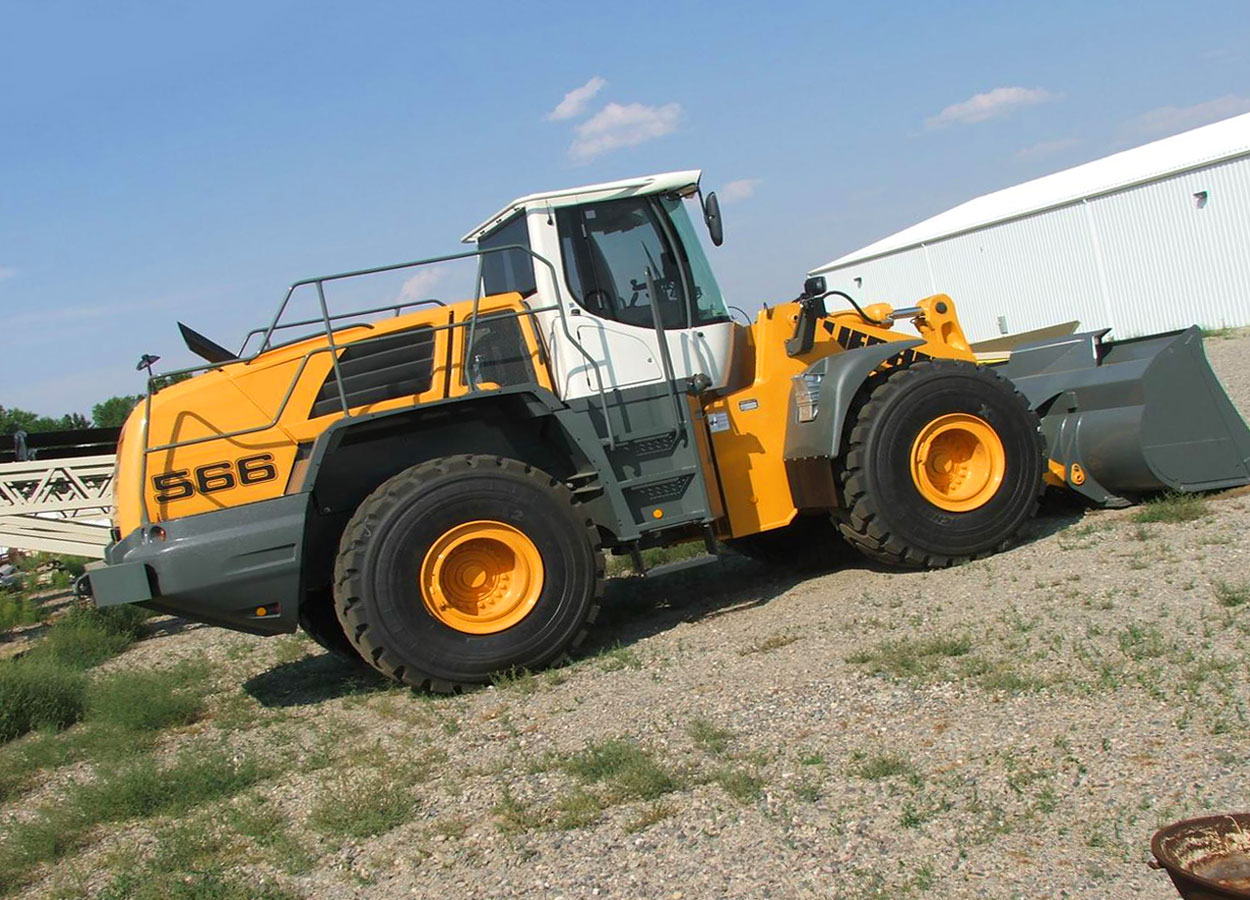 фронтальные погрузчики Liebherr l566