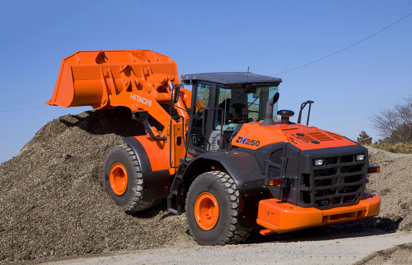 погрузчик фронтальный Hitachi ZW250