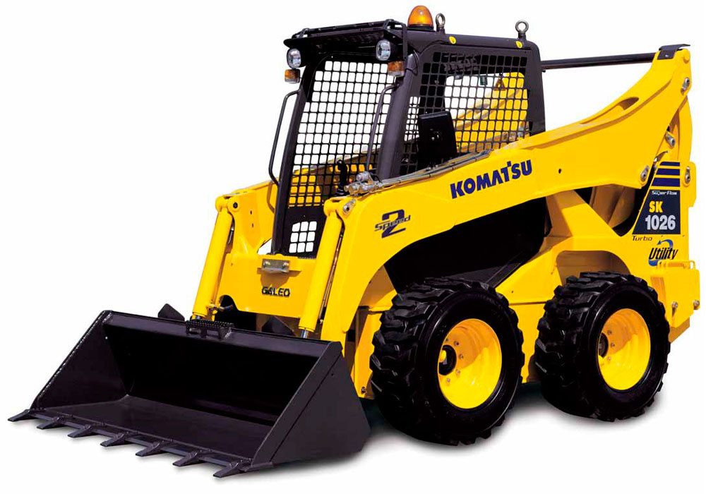 ковшовый мини погрузчик Komatsu SK 1026 5