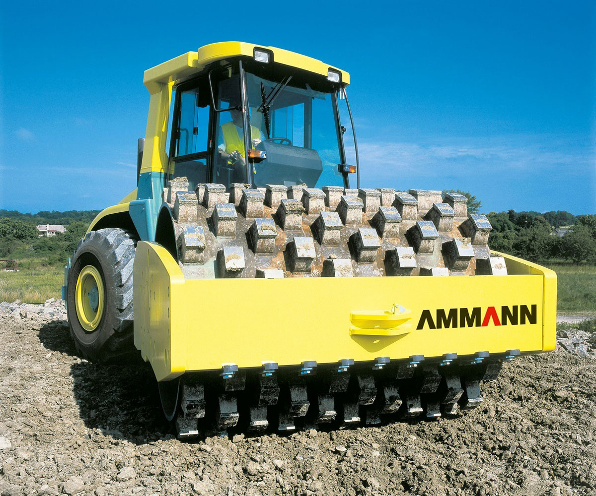 грунтовый вибрационный каток Ammann ASC 90