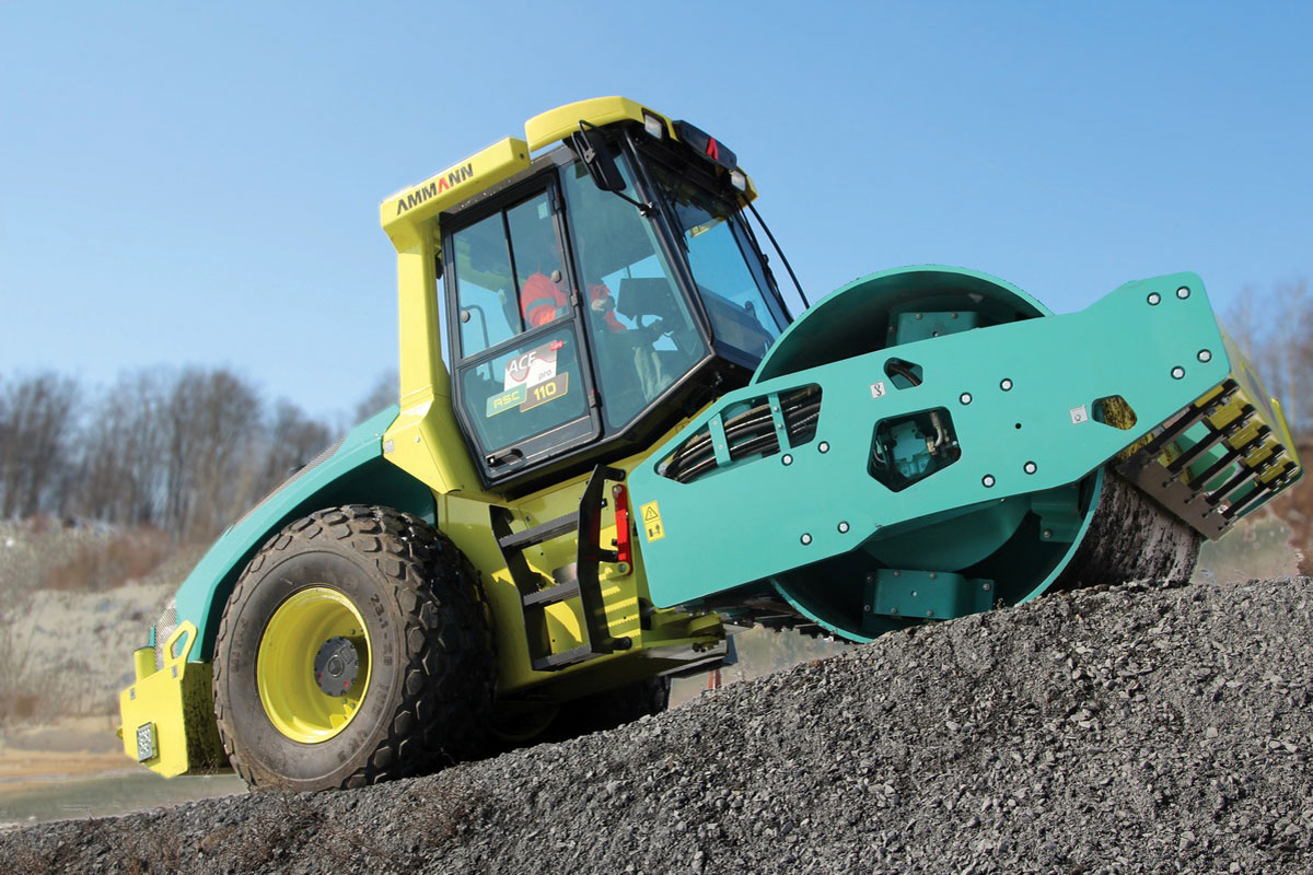 вибрационный дорожный каток Ammann ASC