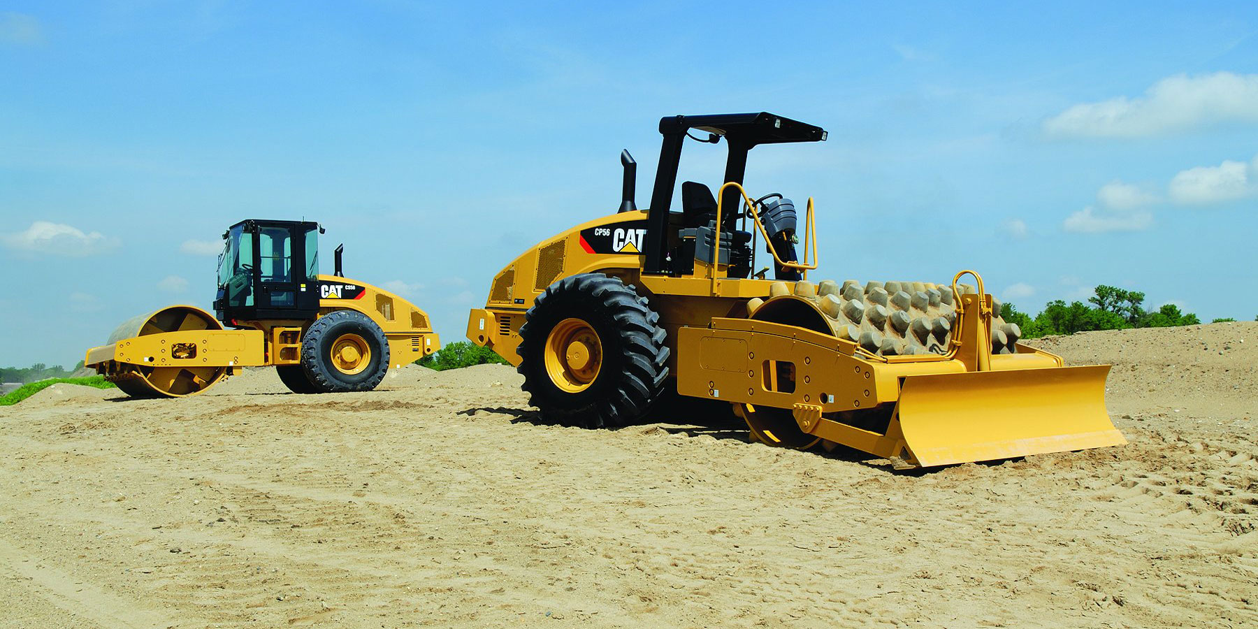 каток Cat CS56