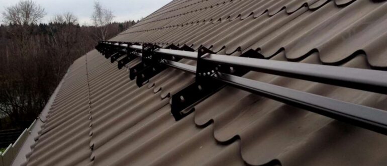 снегозадержатели для натуральной черепицы RoofSystems